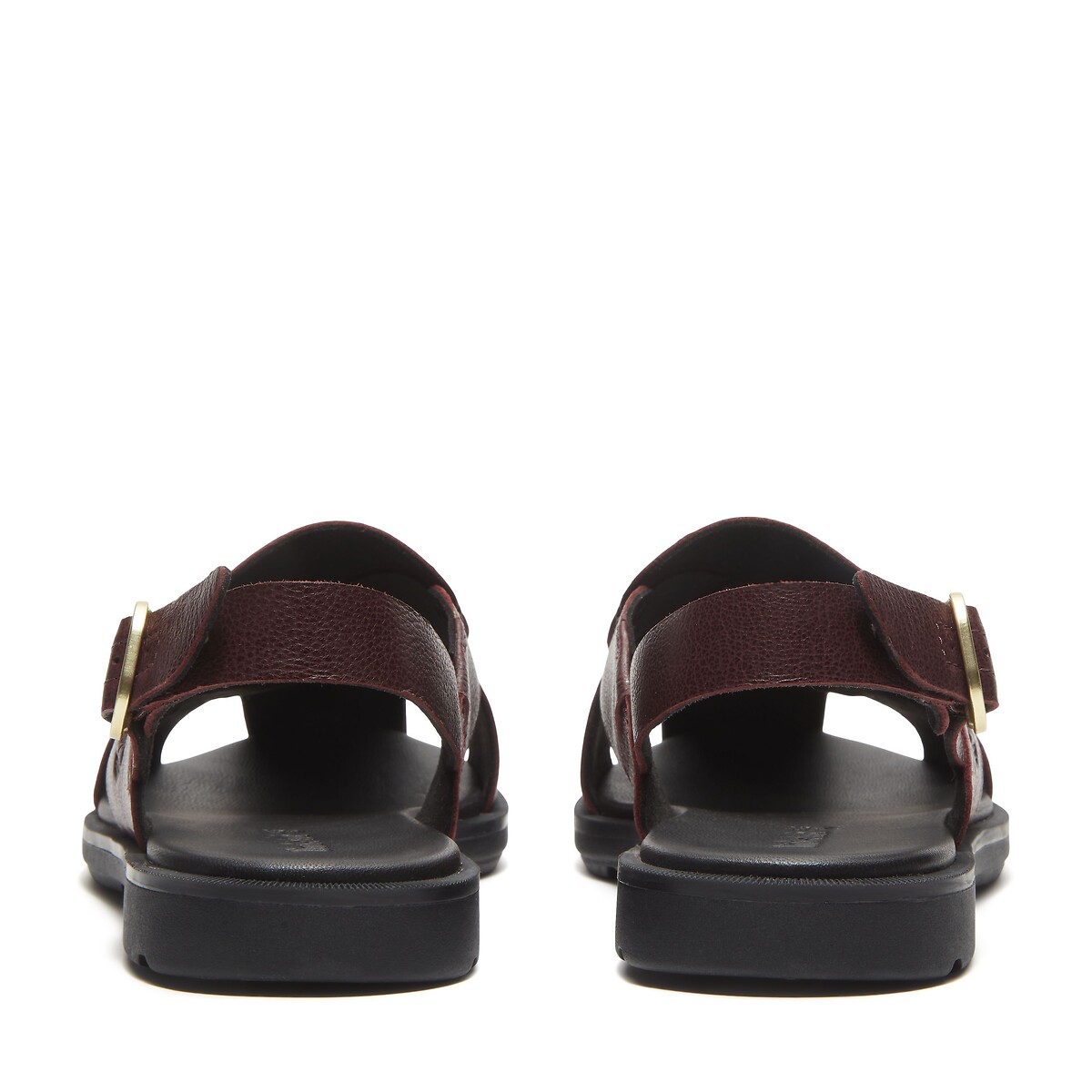 Calista Bay Leather Closed Fisherman Sandals burgundy, TIMBERLAND
