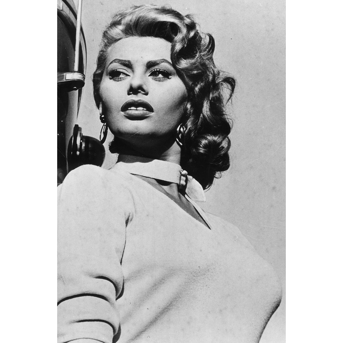 Tableau Scène de film célèbre Sophia Loren tableau alu dibond, HEXOA
