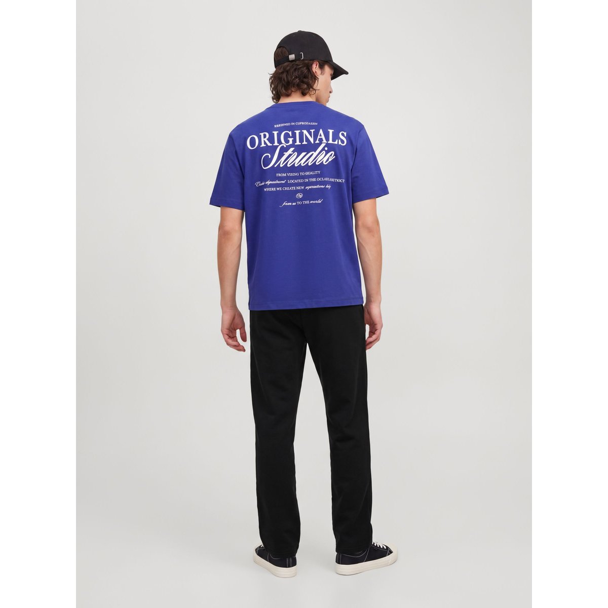 Pantalon À Jambe Large black 1, JACK & JONES