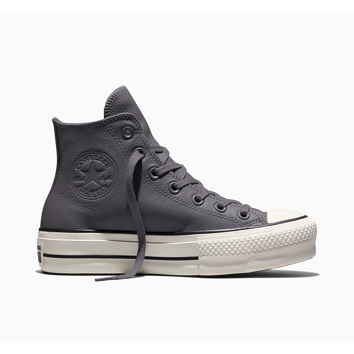 Baskets CHUCK TAYLOR ALL STAR LIFT PLATFORM WATER-REPELLENT gris foncé, CONVERSE