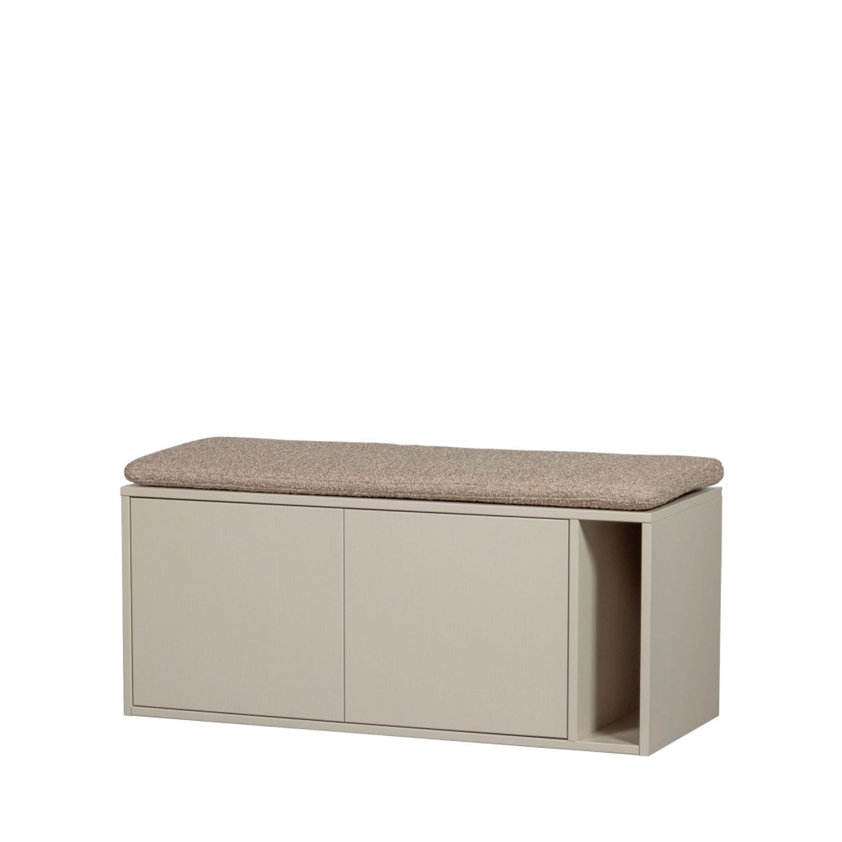 Meubles à chaussures en bois L108cm- SETTLE DOWN grège, VTWONEN