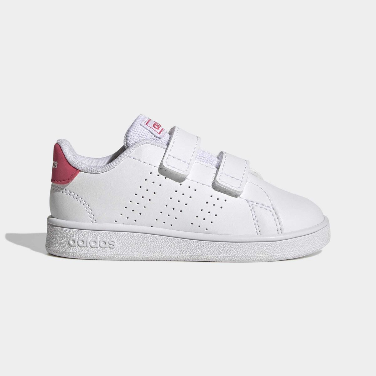 Baskets Advantage cloud white / real pink / core black, ADIDAS SPORTSWEAR