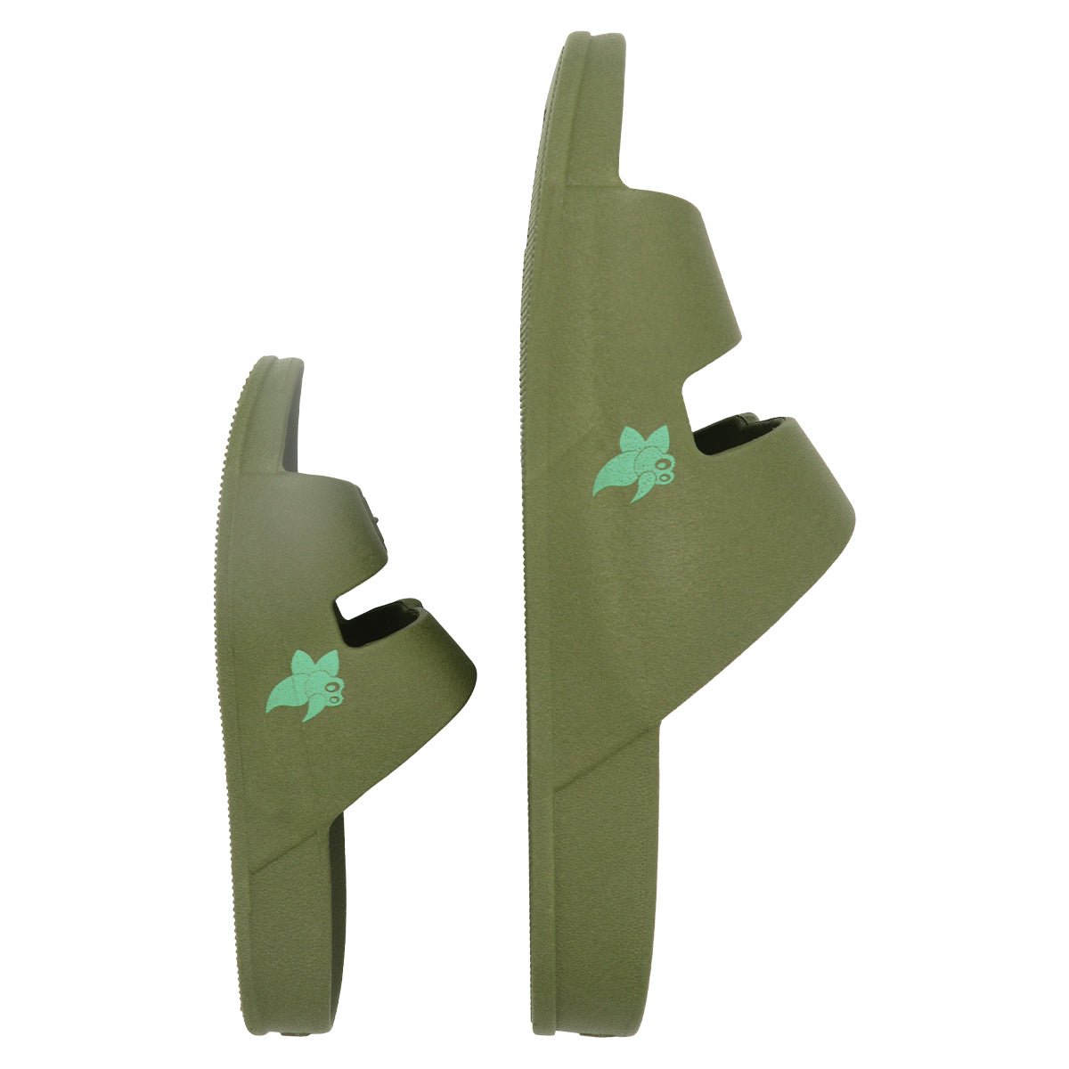 Sandales plates anti-moustiques Enfant MOSQUITOES kaki, CACATOES