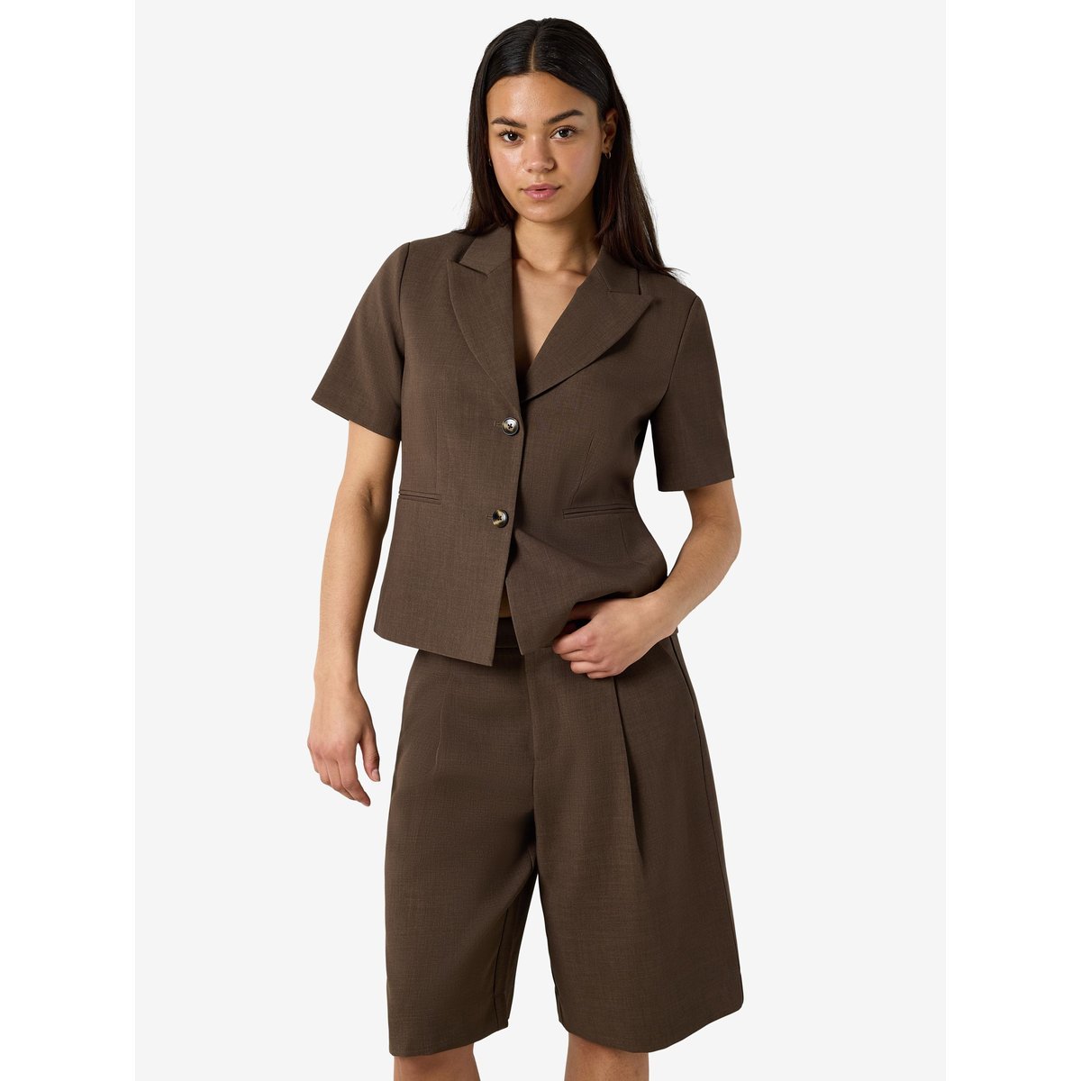 Blazer marron - chocolate brown1, NOISY MAY