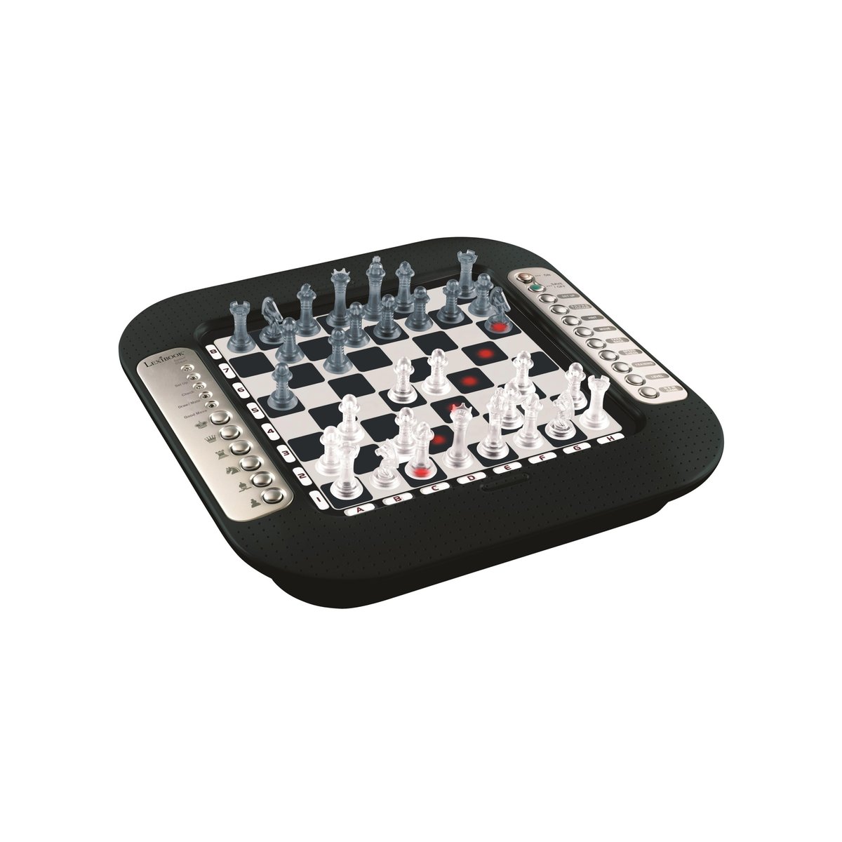 ChessMan FX jeu d'échecs magnétique & électronique noir, LEXIBOOK