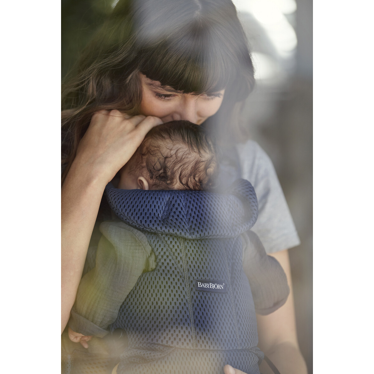 Porte bébé move mesh 3D bleu foncé, BABYBJORN