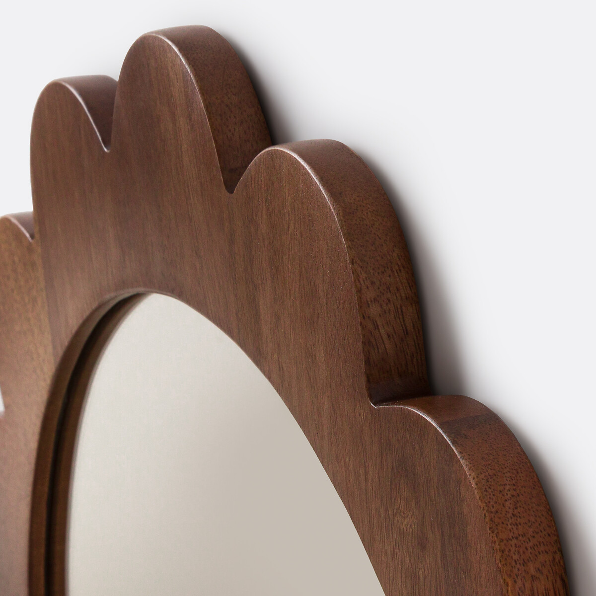 Miroir, manguier Fleora bois foncé, LA REDOUTE INTERIEURS