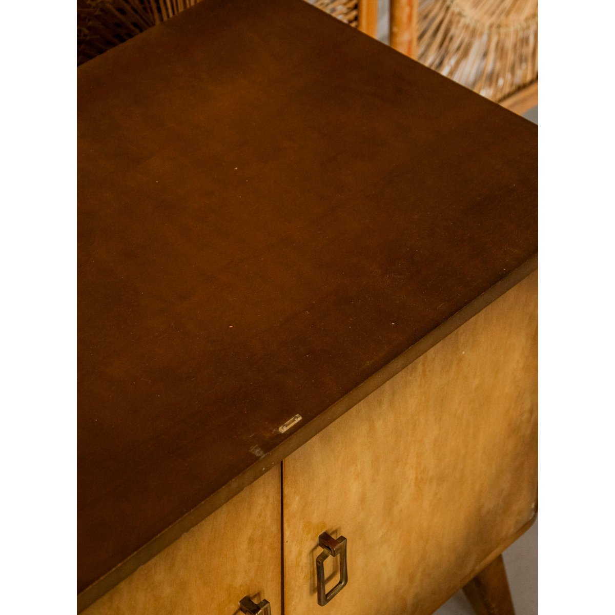 Enfilade élégante et fonctionnelle Margaret N°752 - Bon état bois foncé, DEBONGOUT