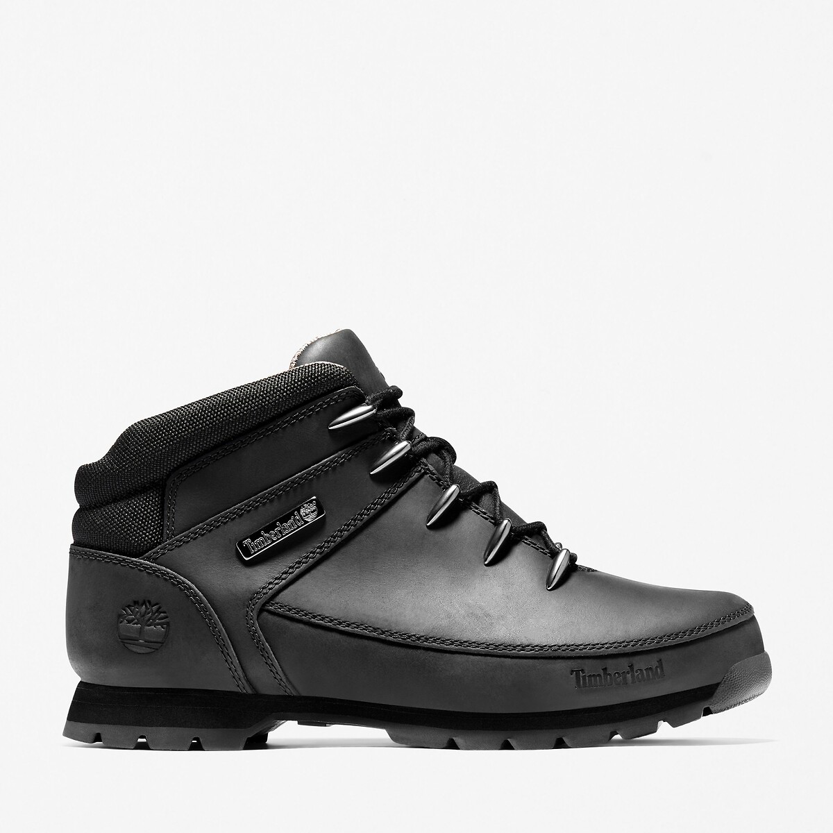 Boots en cuir noir, TIMBERLAND