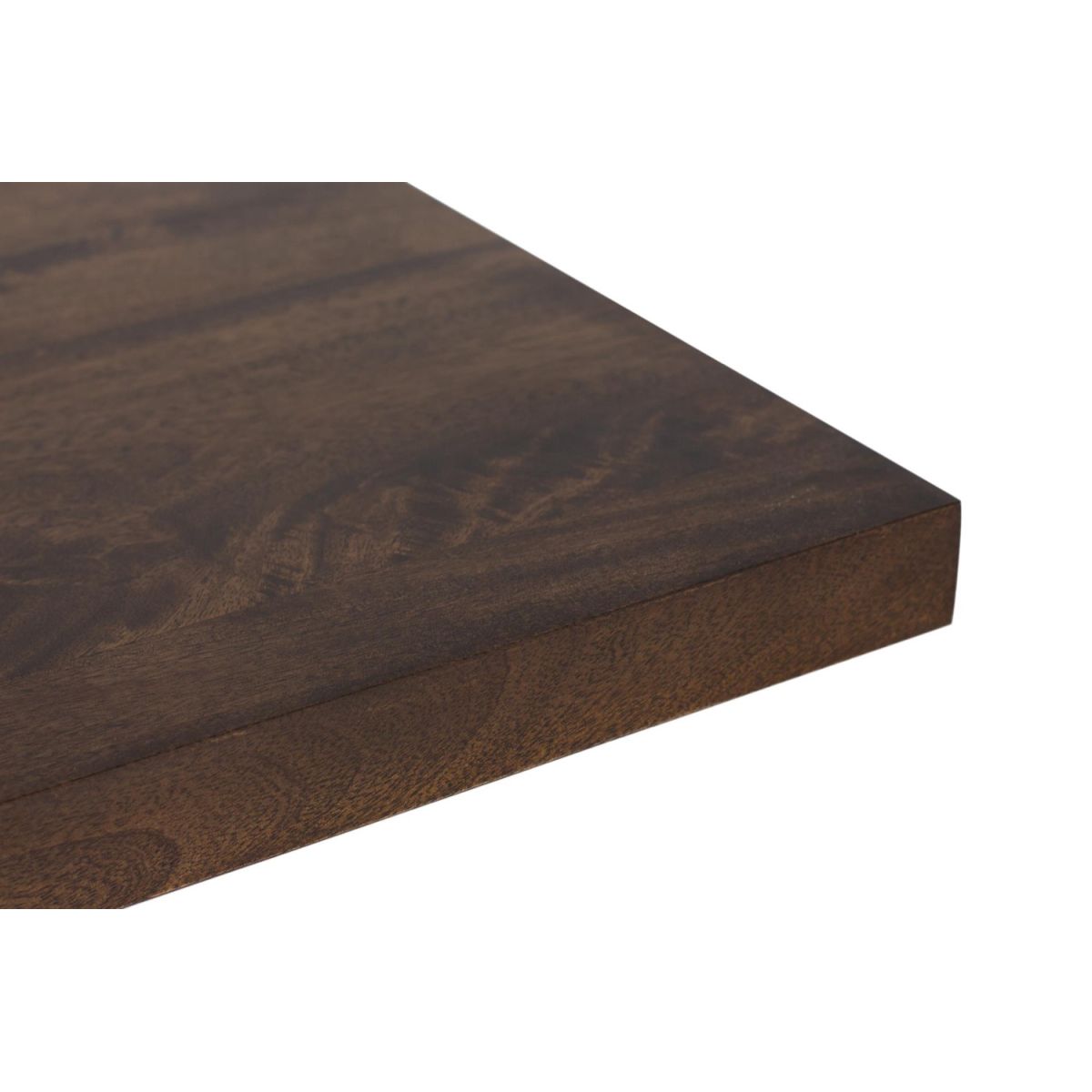 Table à manger Bois Marron - KARIANNE marron, DECORATION D’AUTREFOIS