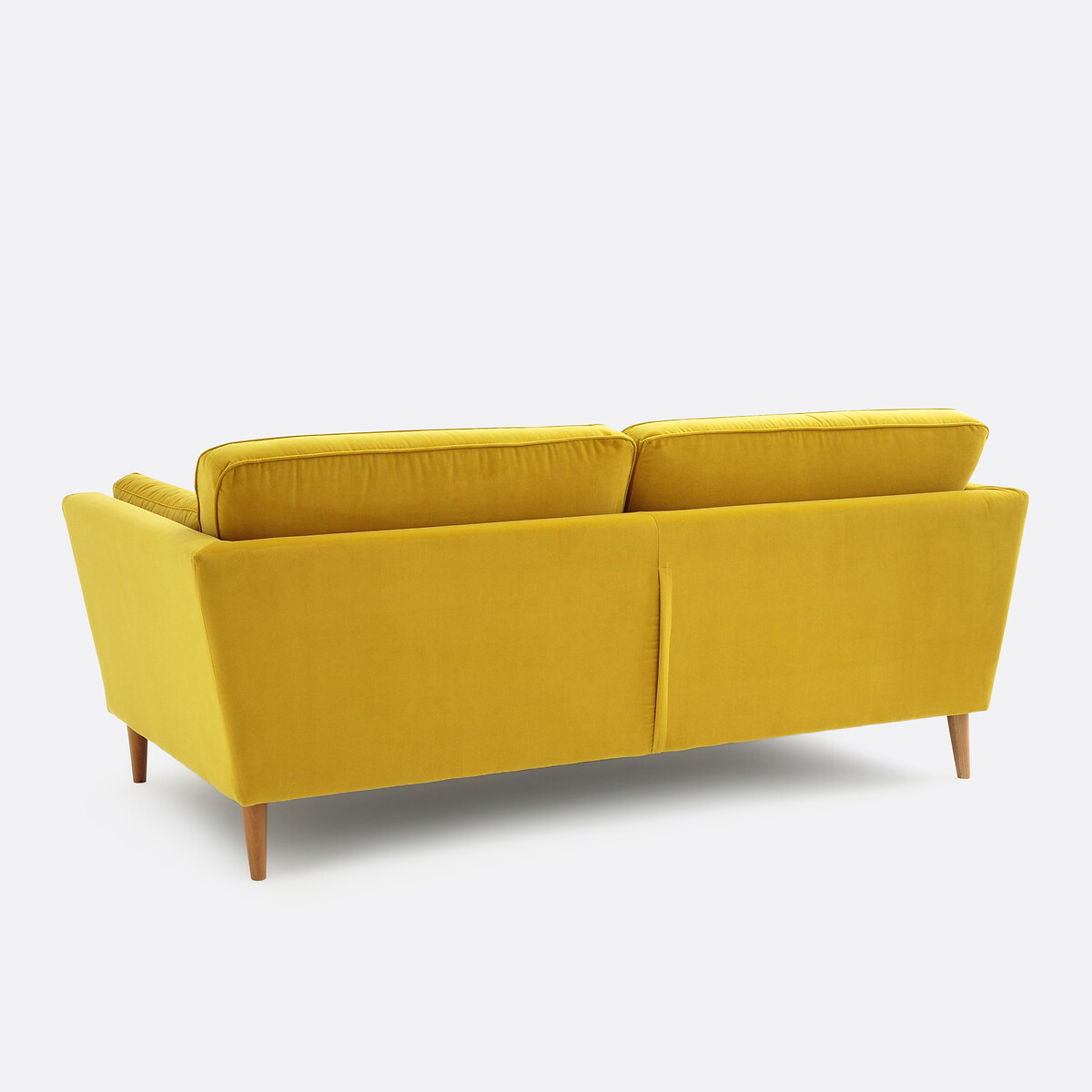 Sofa Tasie, 3- oder 4-Sitzer, Samt senfgelb, LA REDOUTE INTERIEURS