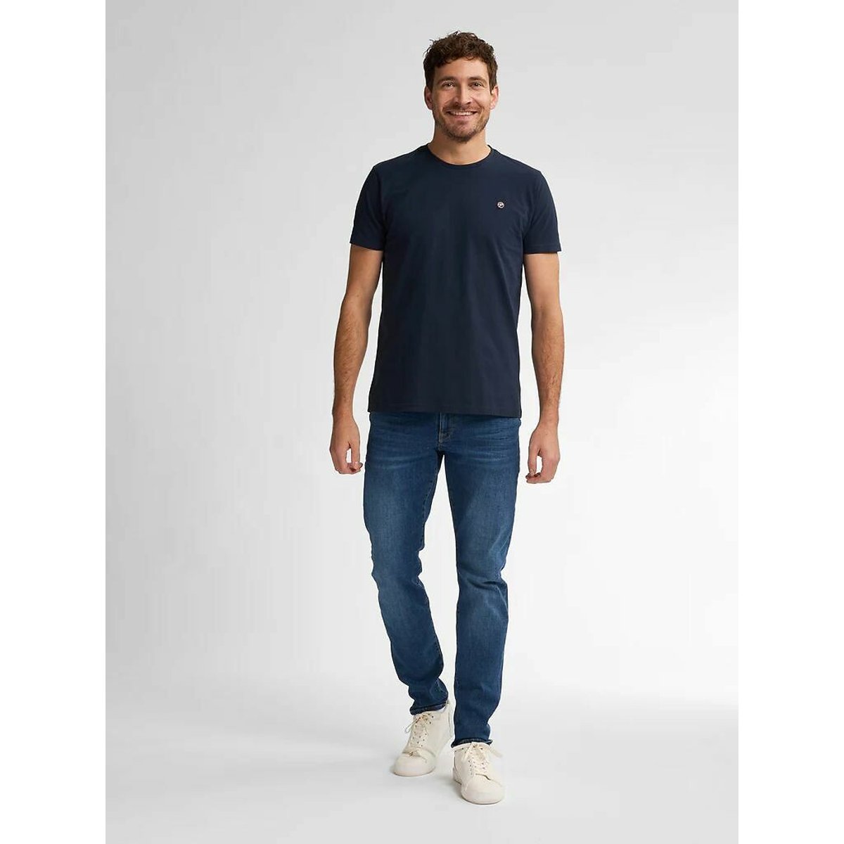 T-shirt uni bleu marine, PETROL INDUSTRIES