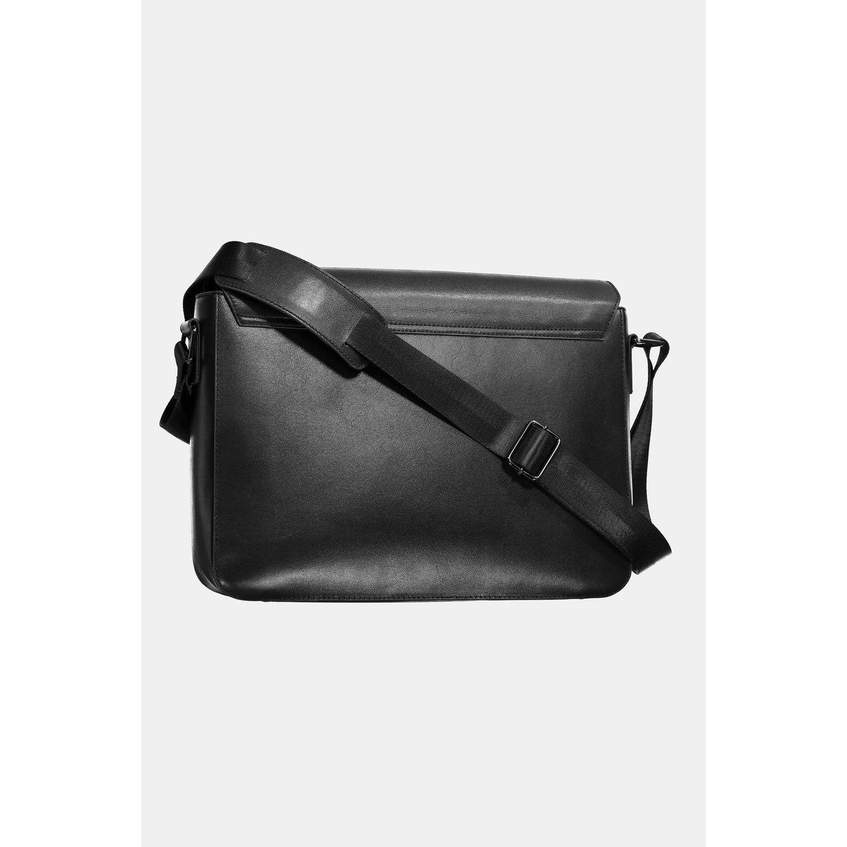 Sac à bandoulière, en cuir de vachette noir, JP1880