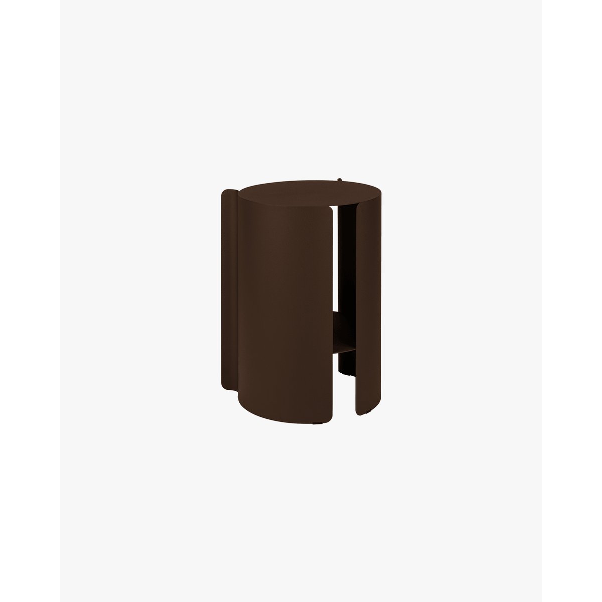 Table d'appoint Wa noo.ma marron cacao, NOO.MA