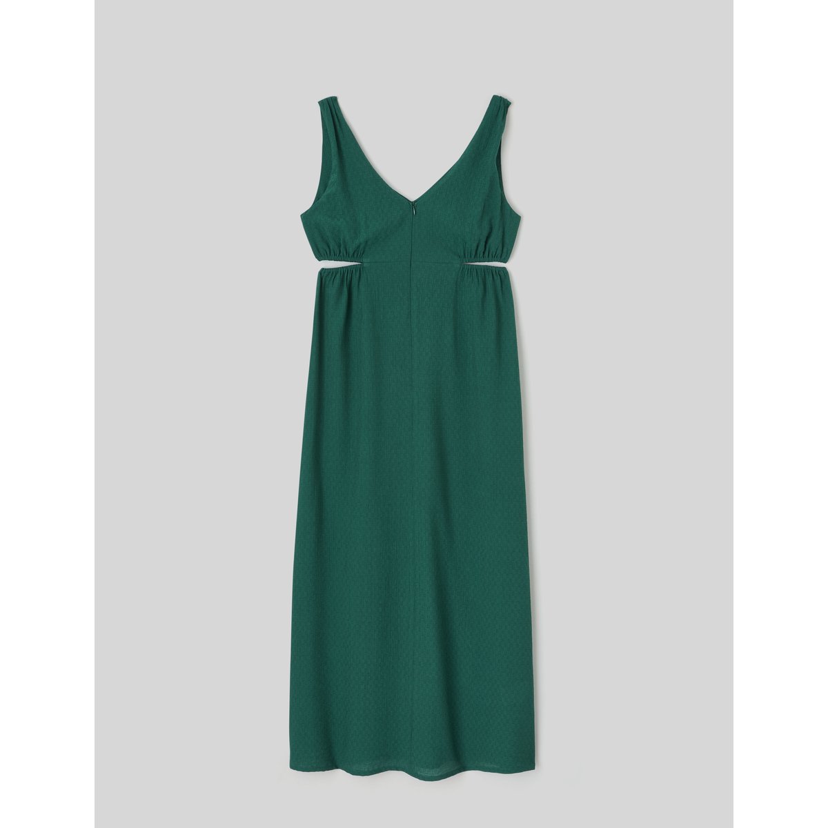 Robe longue col v vert, BZB