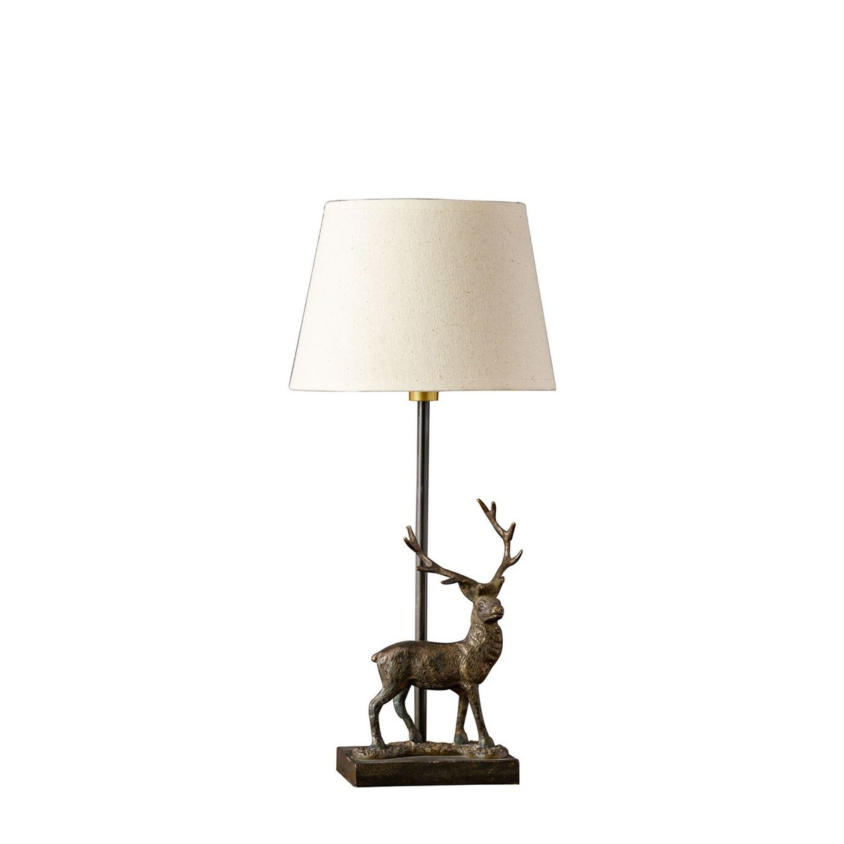 Lampe à poser en laiton CERF v300233, CHEHOMA