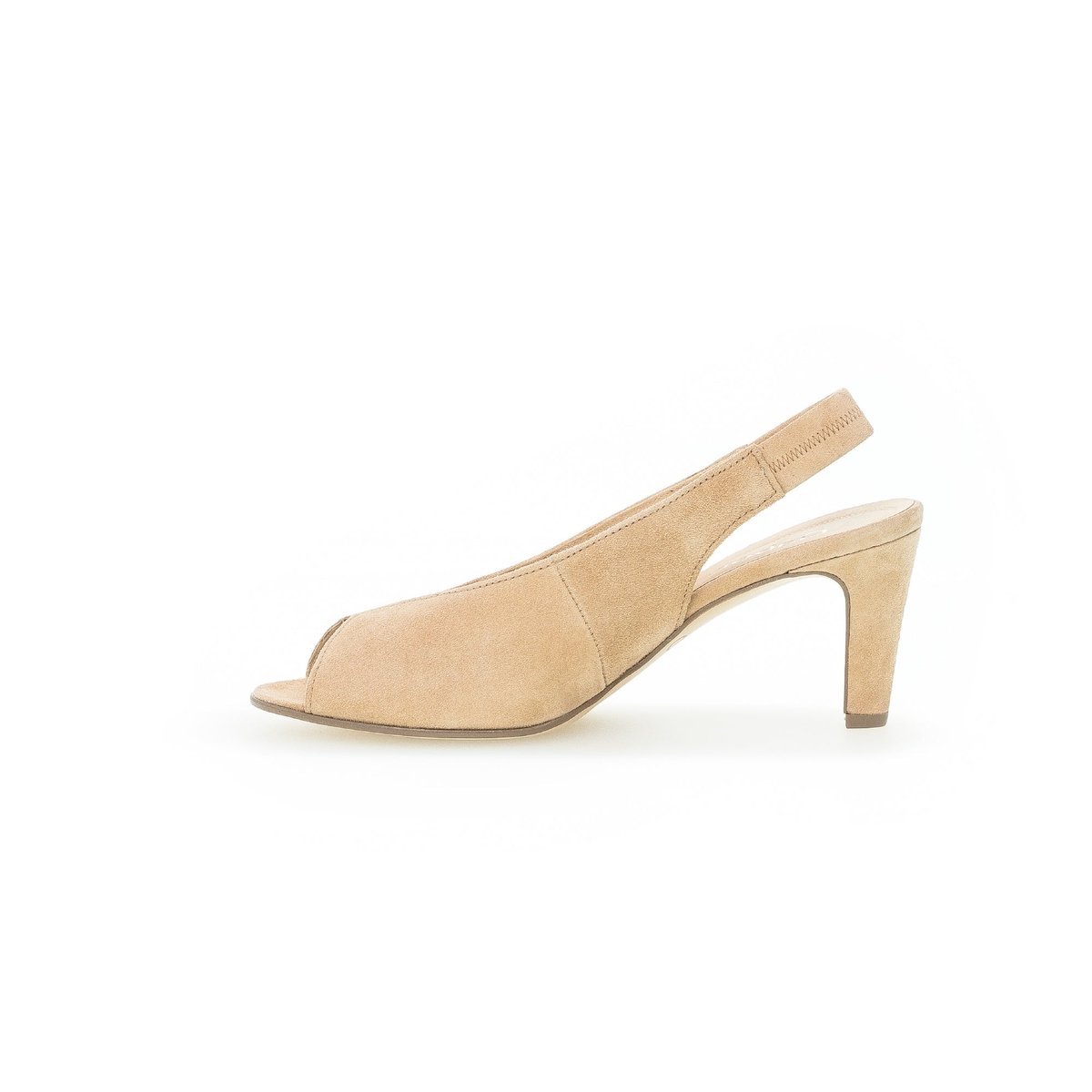Sandales en daim caramel, GABOR