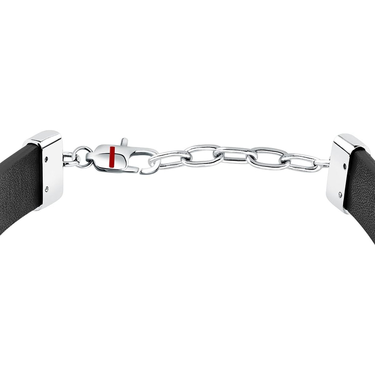 BRACELET SECTOR BANDY - SZV140 black,red,stainless steel, SECTOR