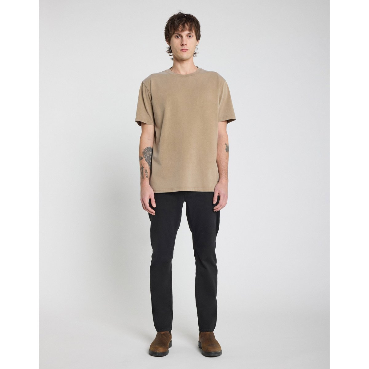 PANTALON CHINO DARK25 noir, PULLIN