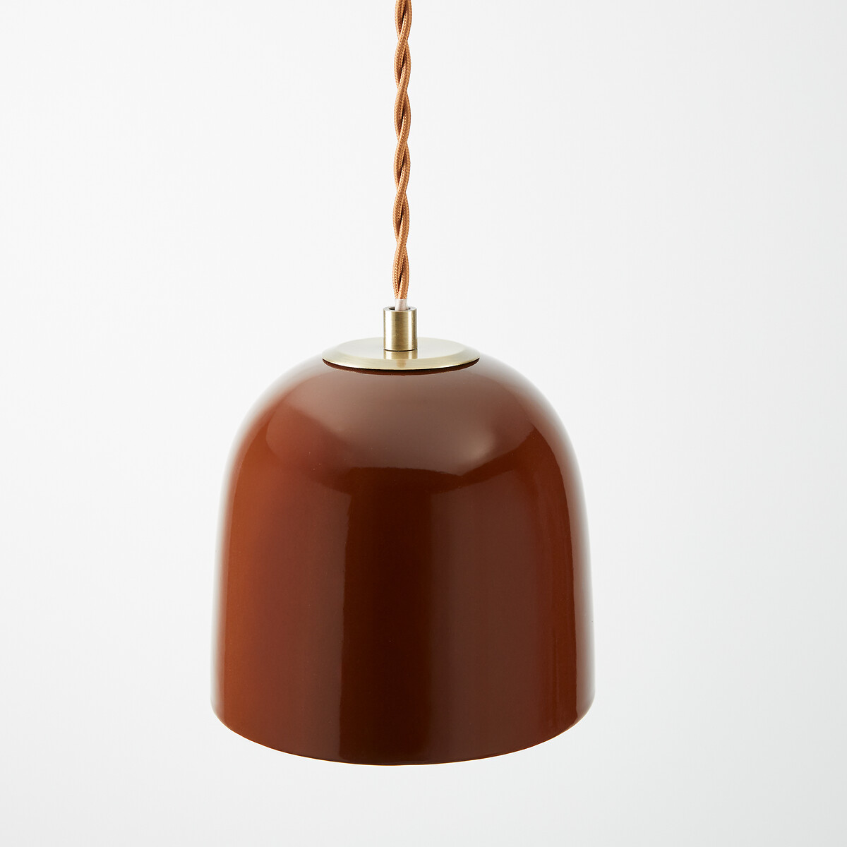 Suspension en céramique Ø15 cm, Nilana marron, LA REDOUTE INTERIEURS