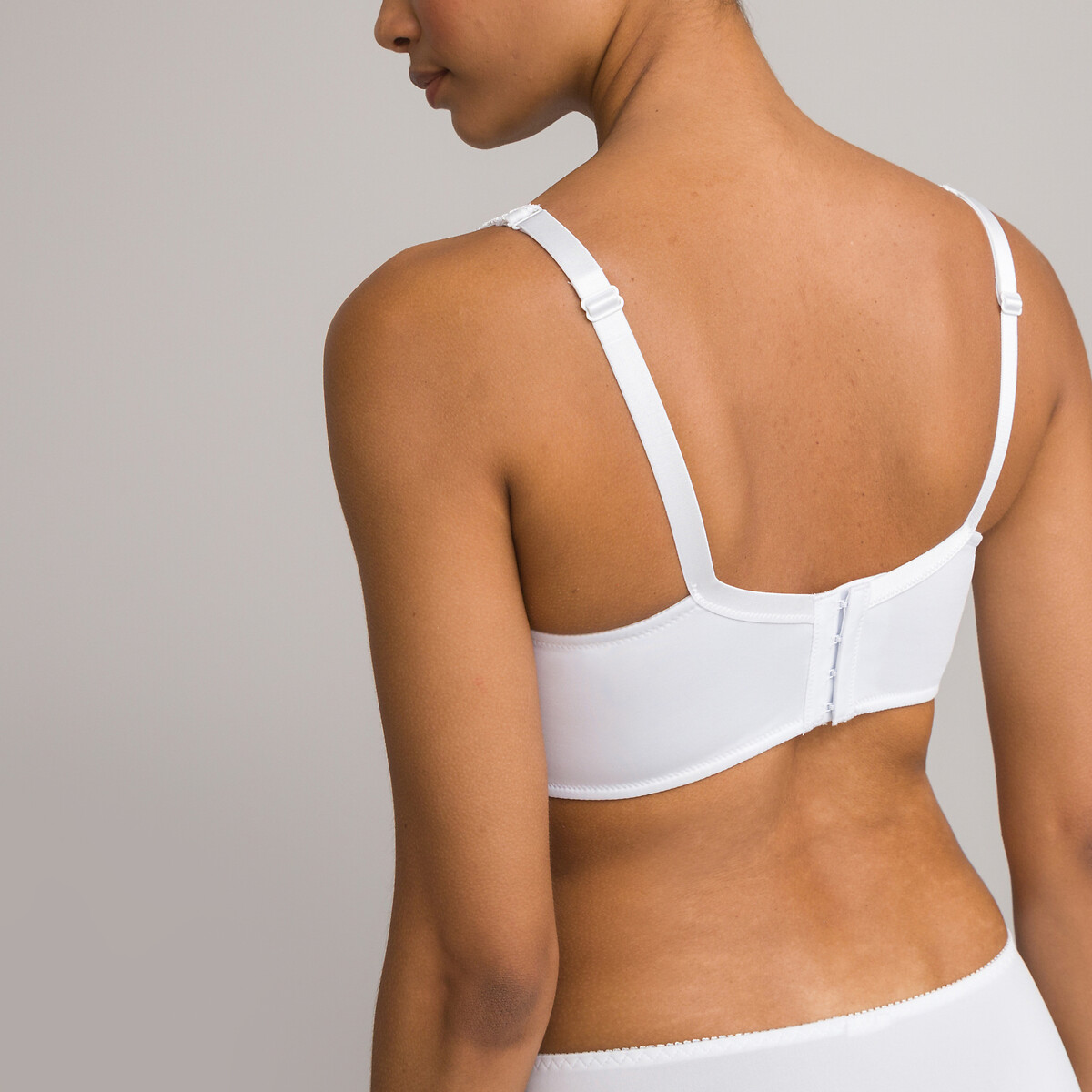 Soutien-gorge minimiseur en dentelle Anthea blanc, ANNE WEYBURN