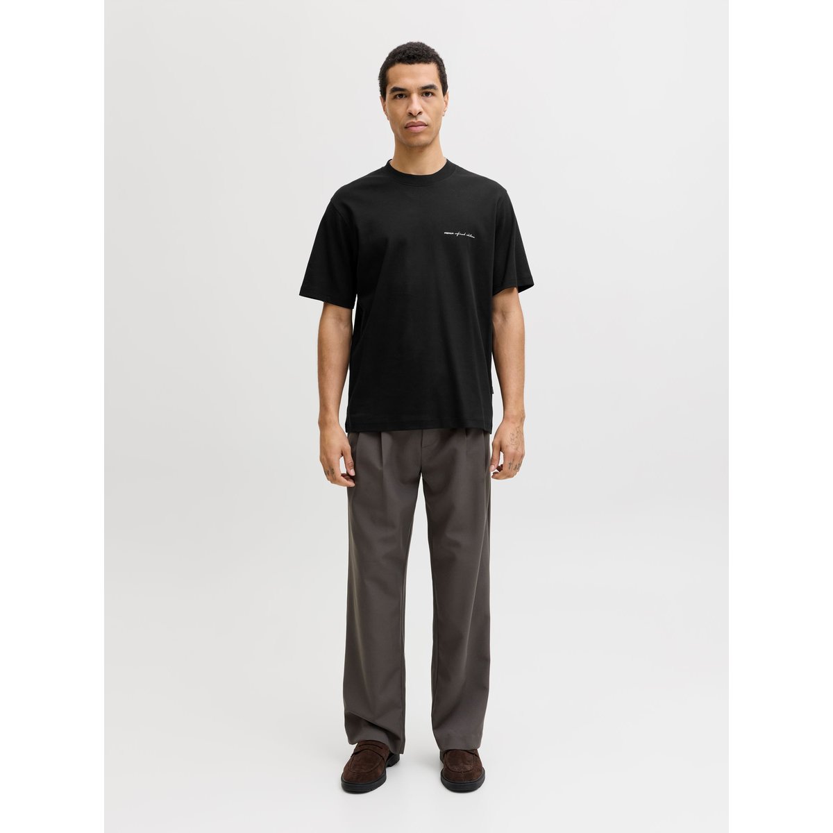 T-Shirt black 1, JACK & JONES