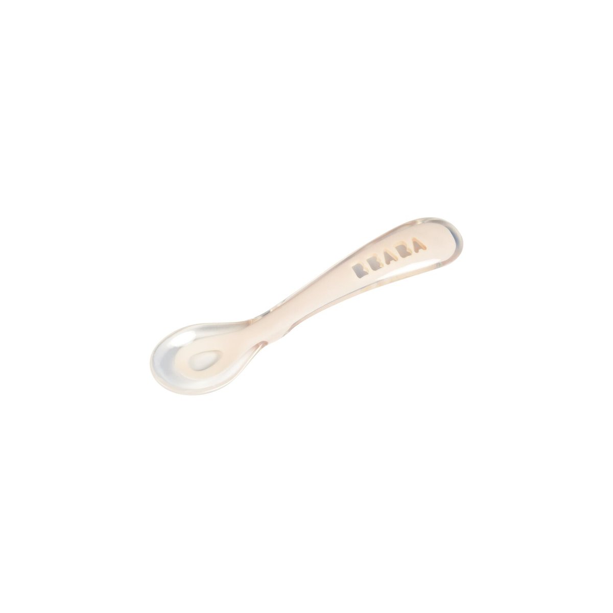Cuillère 2ème âge silicone barbe à papa, BEABA