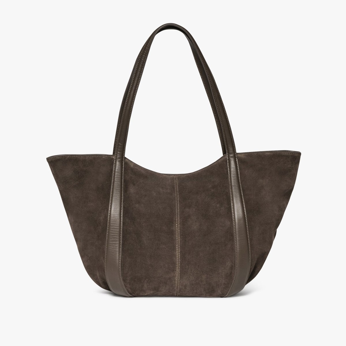 Sac Cabas en cuir HERMINE cabas vert mousse, BOCAGE