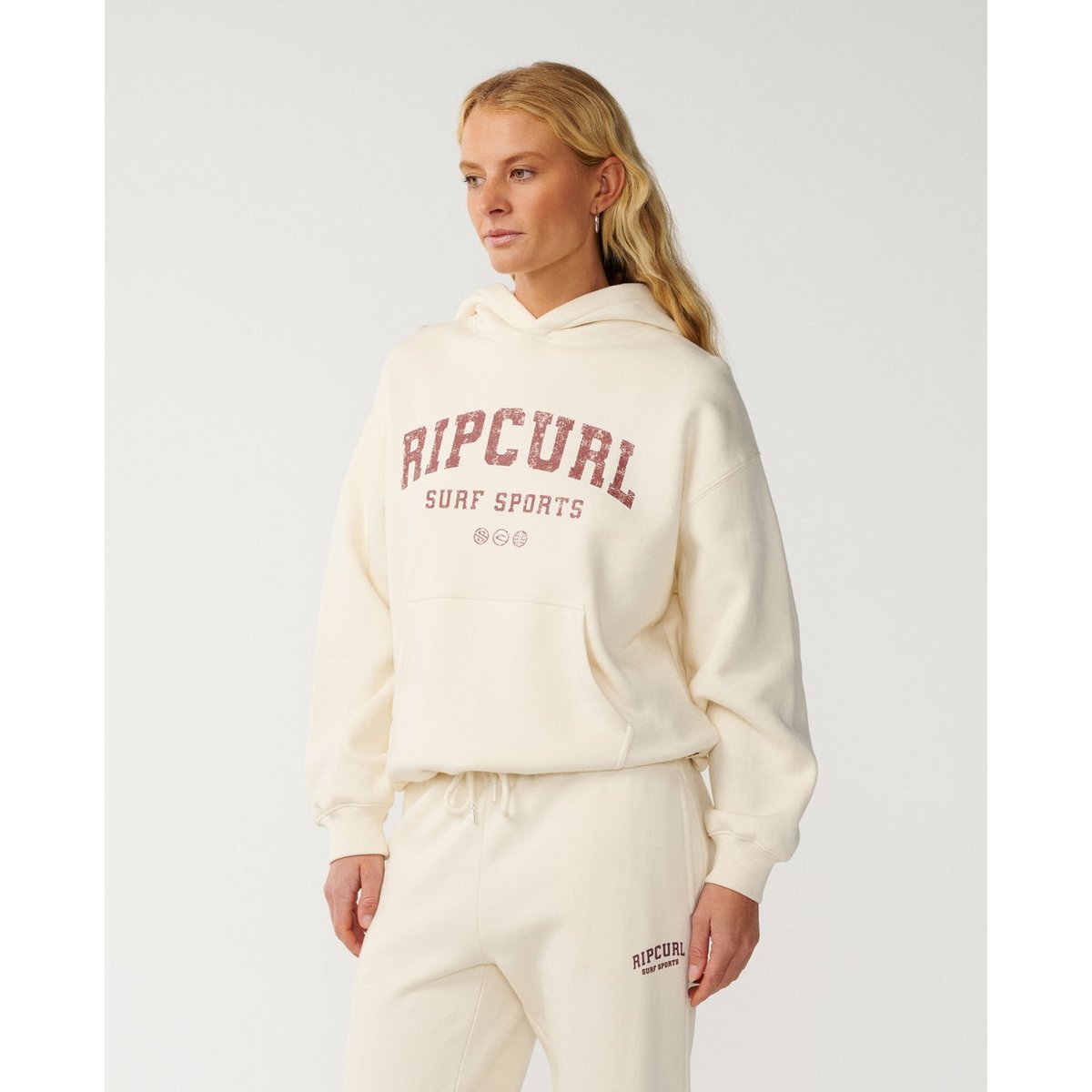 Sweat à capuche VARSITY SPORTS Oversize os, RIP CURL