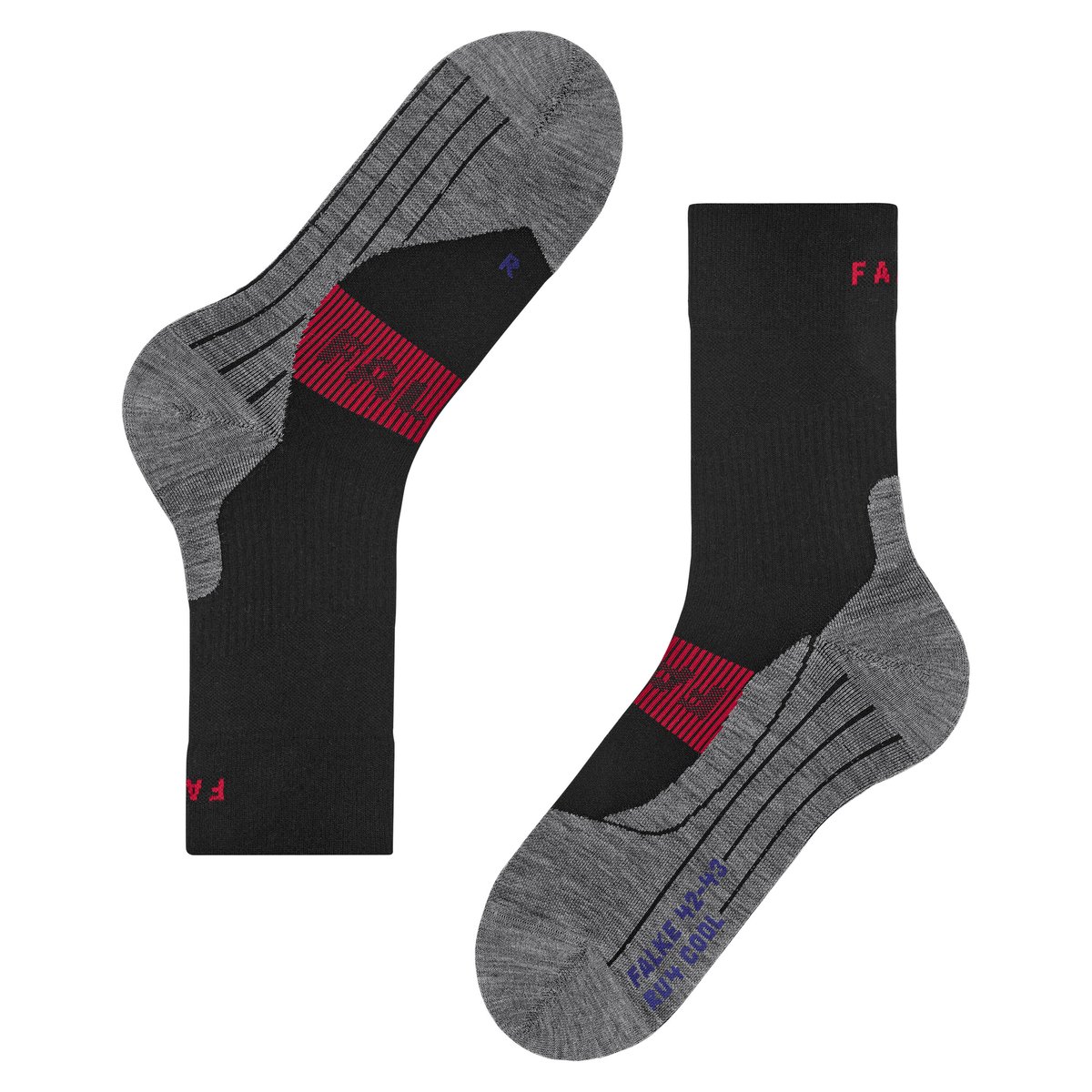 Chaussettes RU4 Endurance Cool noir, FALKE