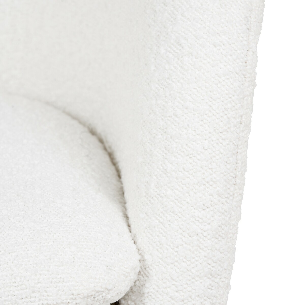 Rosetti Boucle Swivel Height-Adjustable Office Chair white, ÉDITÉ