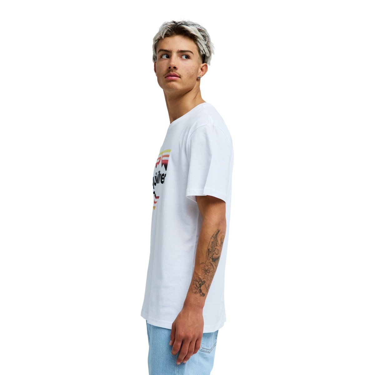 T-Shirt à manches courtes EV HORIZON FADE blanc white, QUIKSILVER
