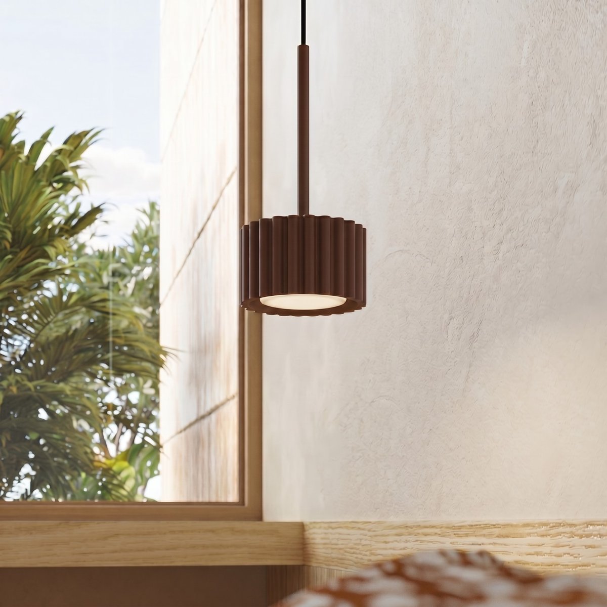 Suspension Aluminium Marron Gx53 1 AURA marron, EDEN