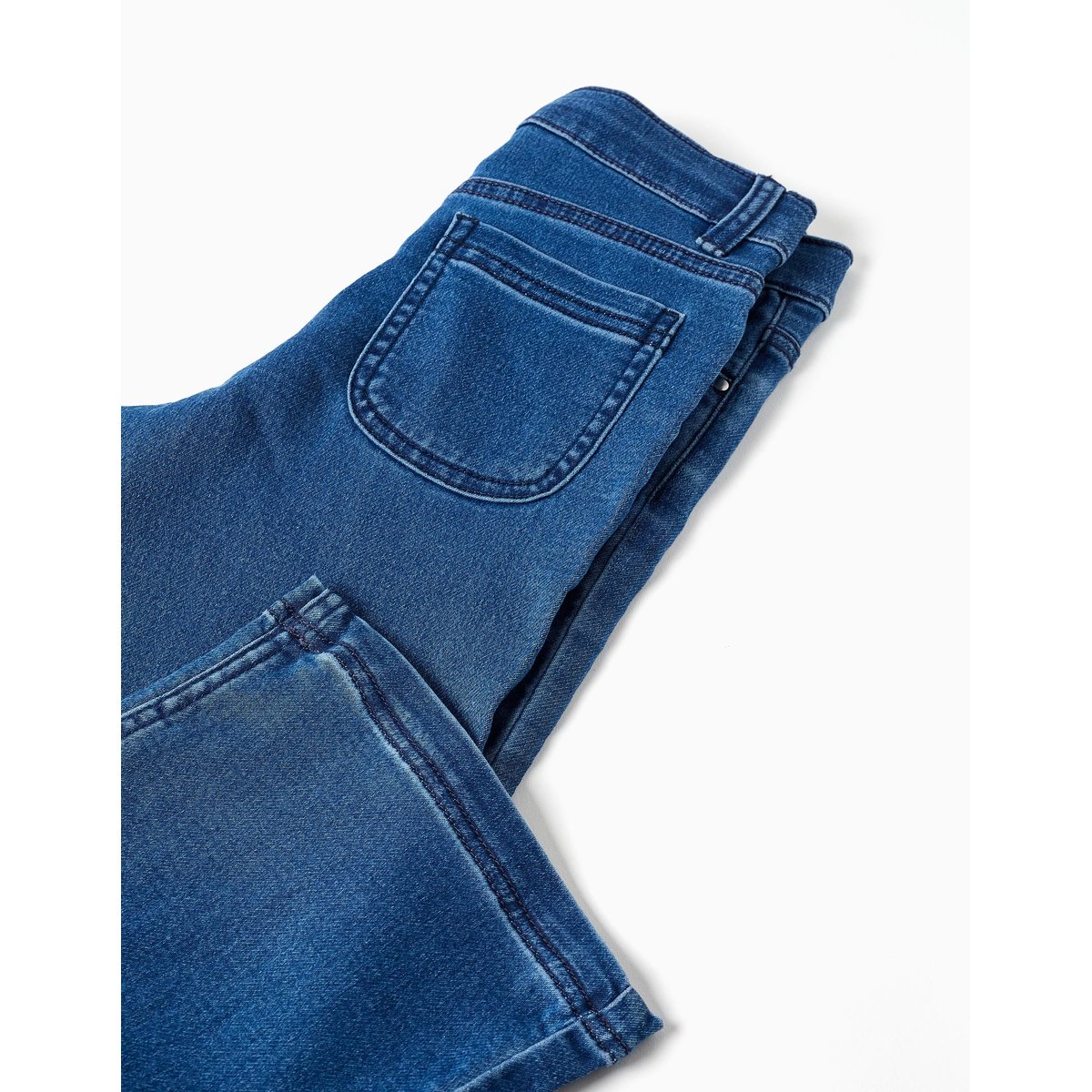Jean à jambe large avec 4 poches bleu jean, ZIPPY