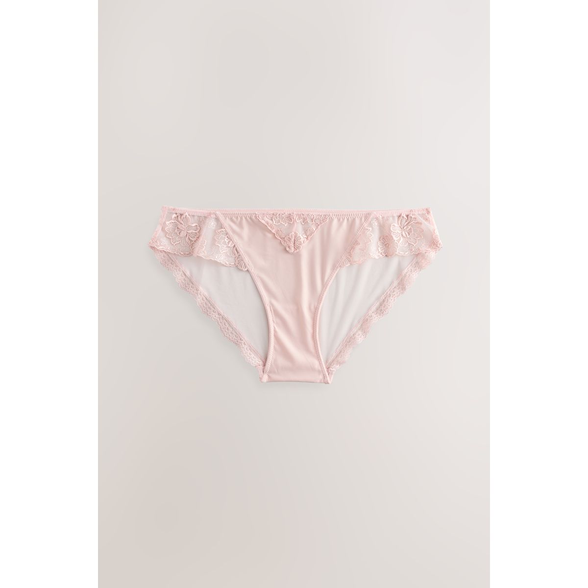 Culotte brésilienne à fleurs brodées rose, NEXT