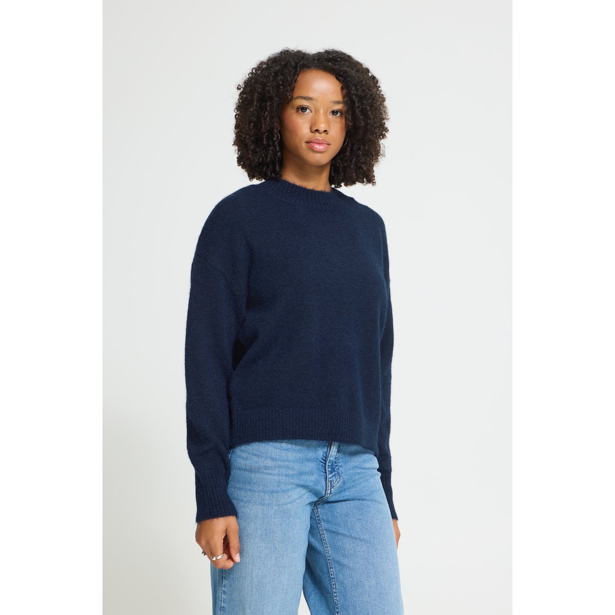 Á manches longues bleu maritime blue, ICHI