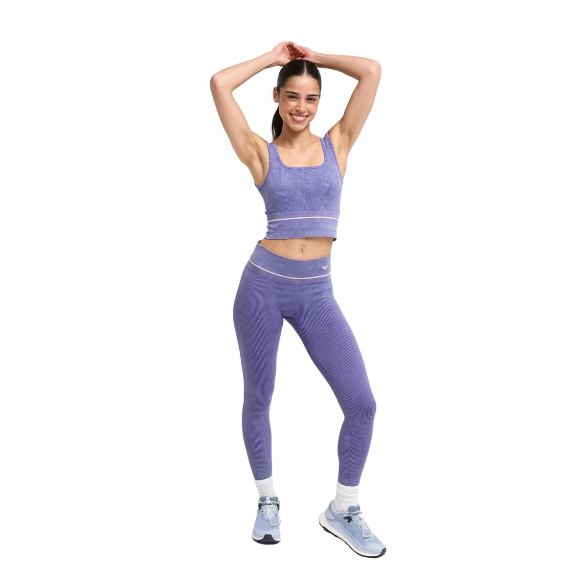Brassière de sport à maintien léger CHILLOUT SEAMLESS. violet twilight purple, ROXY