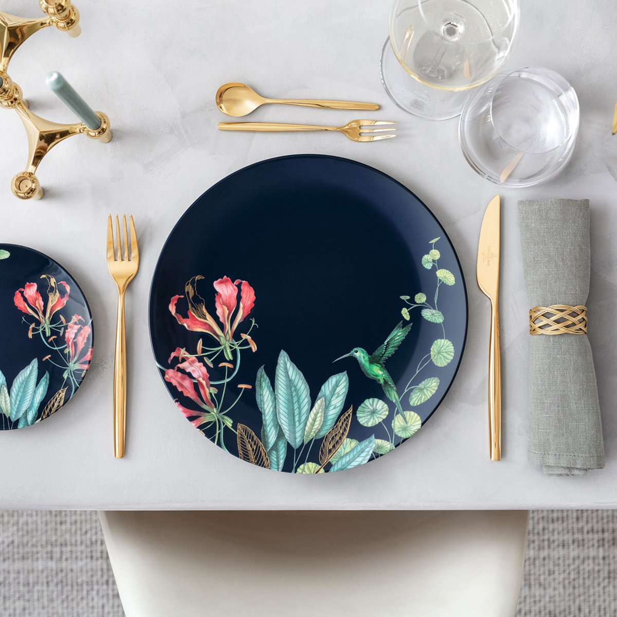 Assiette Plate 2 AVARUA couleur unique, VILLEROY & BOCH SIGNATURE
