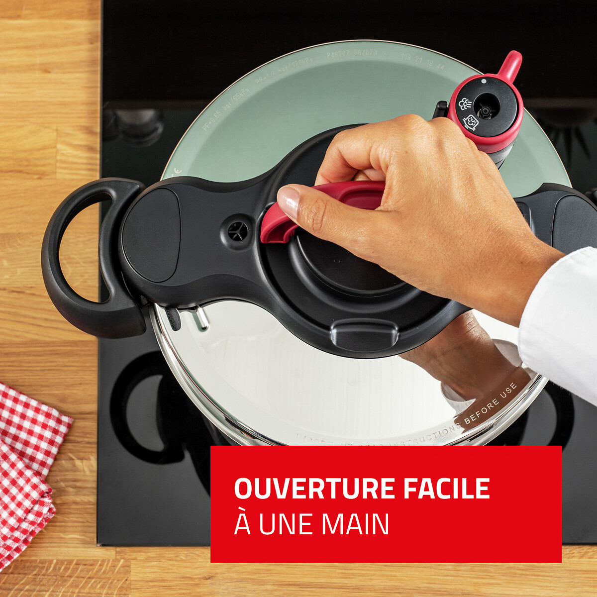 Autocuiseur Clipsominut Easy inox, SEB