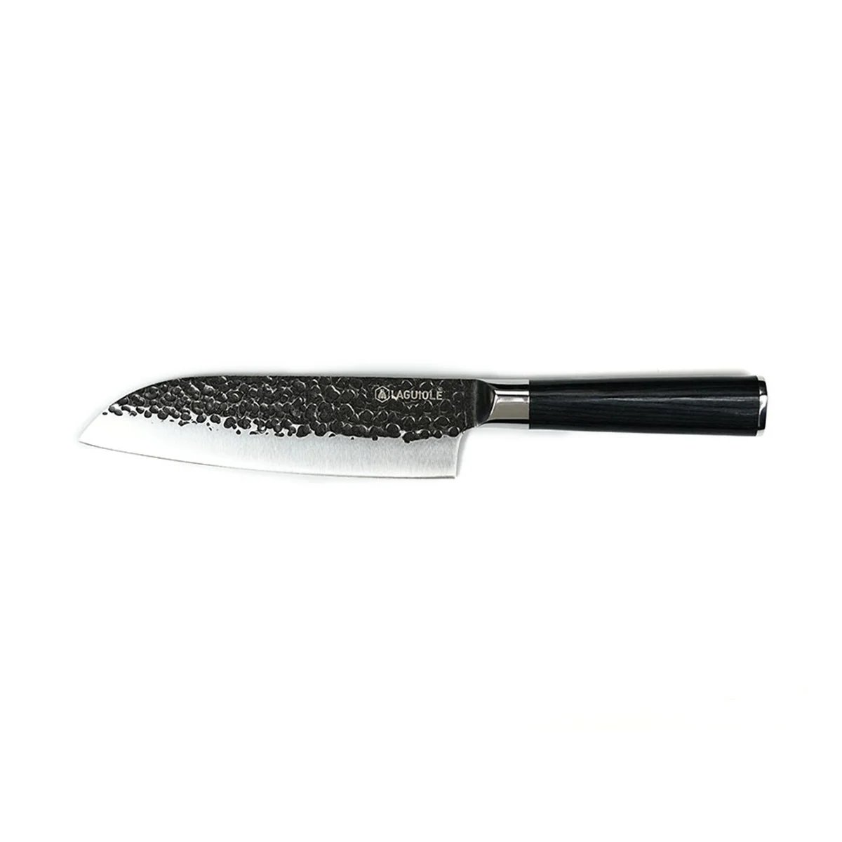 Couteau Santoku 32 cm avec étui - Sen noir, LAGUIOLE CUISSON