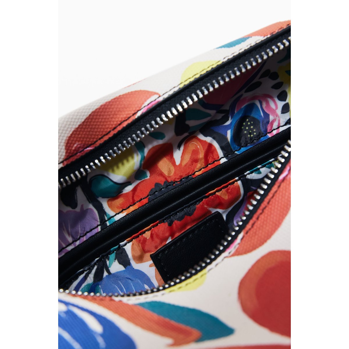 Sac à main à fleurs multicolore, DESIGUAL