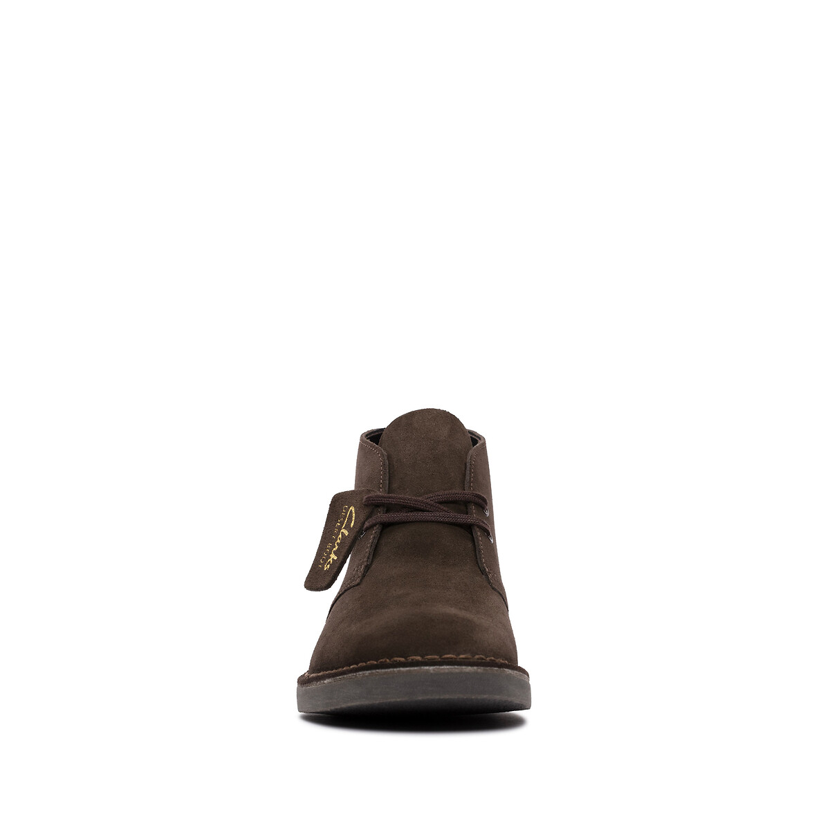 Desert boots in suèdeleer Evo donkerkastanje, CLARKS