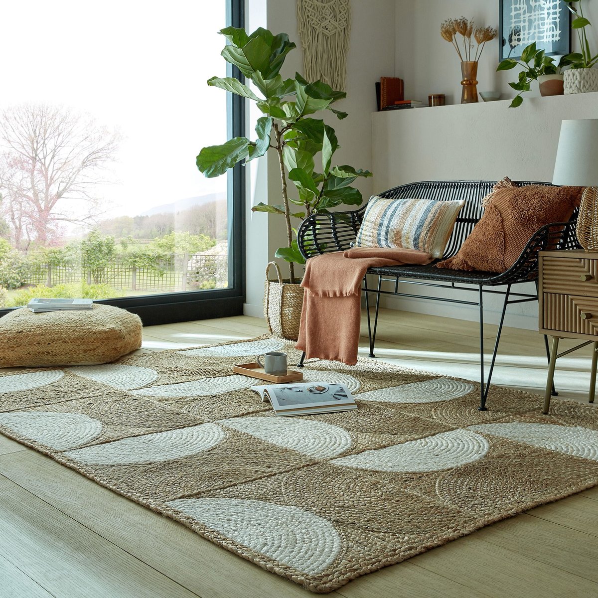 Tapis en jute ECLYPSE jute, FLAIR RUGS