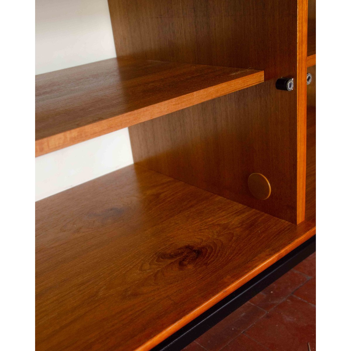 Grande enfilade en teck Margaret N°506 - Bon état bois clair, DEBONGOUT