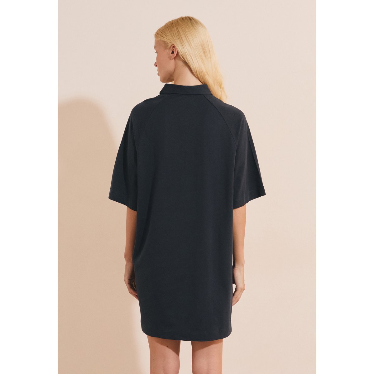 Chemise de nuit à motif chien avec boutons en coton ROBY encre, ETAM
