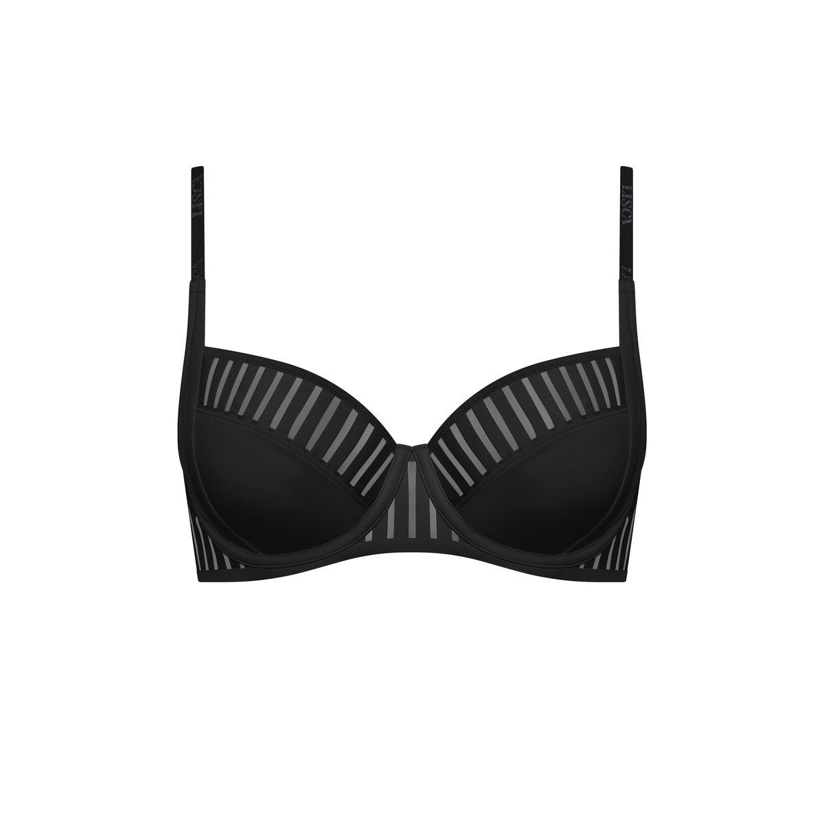 Soutien-gorge armaturé TIA noir, LISCA