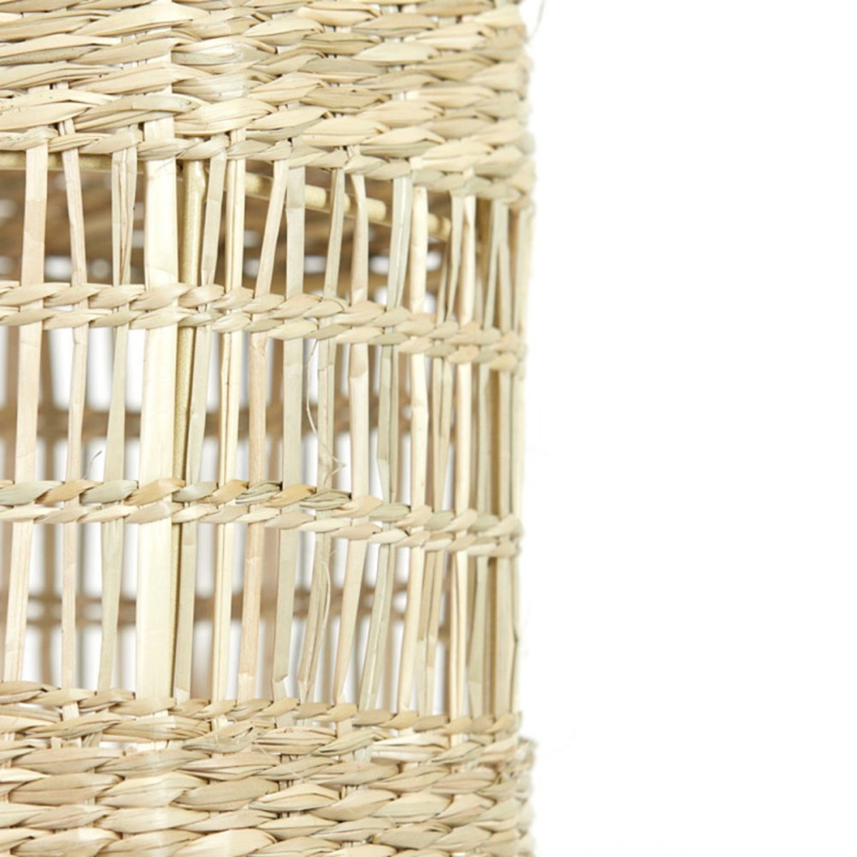 Petite Suspension Naturelle Latika Herbes Marines D20 beige, MILLUMINE