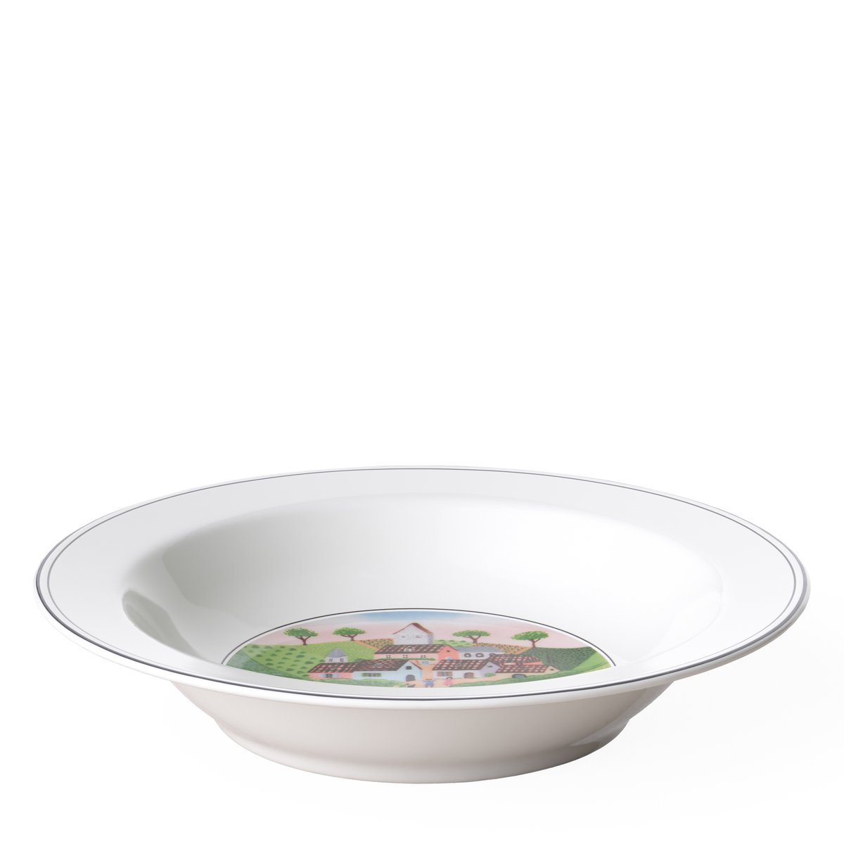 Assiette Calotte Mariage DESIGN NAIF multicolore, VILLEROY & BOCH