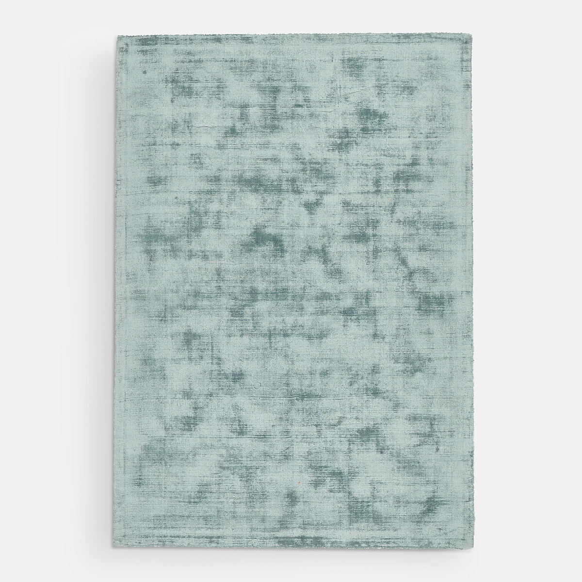 100% Tencel™ vloerkleed, handgemaakt, used aspect, IZRI salie, LA REDOUTE INTERIEURS