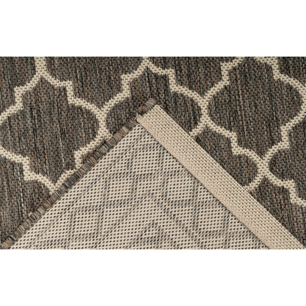 Tapis rectangulaire en polypropylène Splash 300 marron, ARTE ESPINA